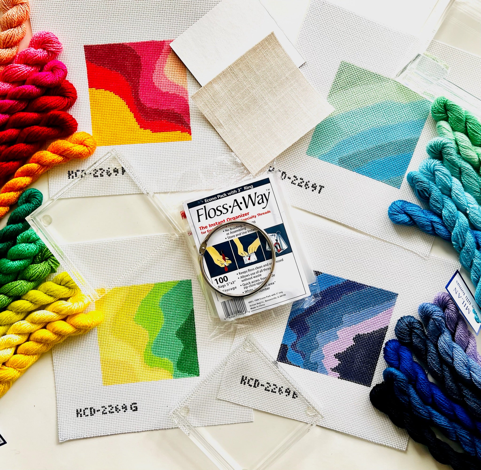 2024 Coaster Kit - KC Needlepoint