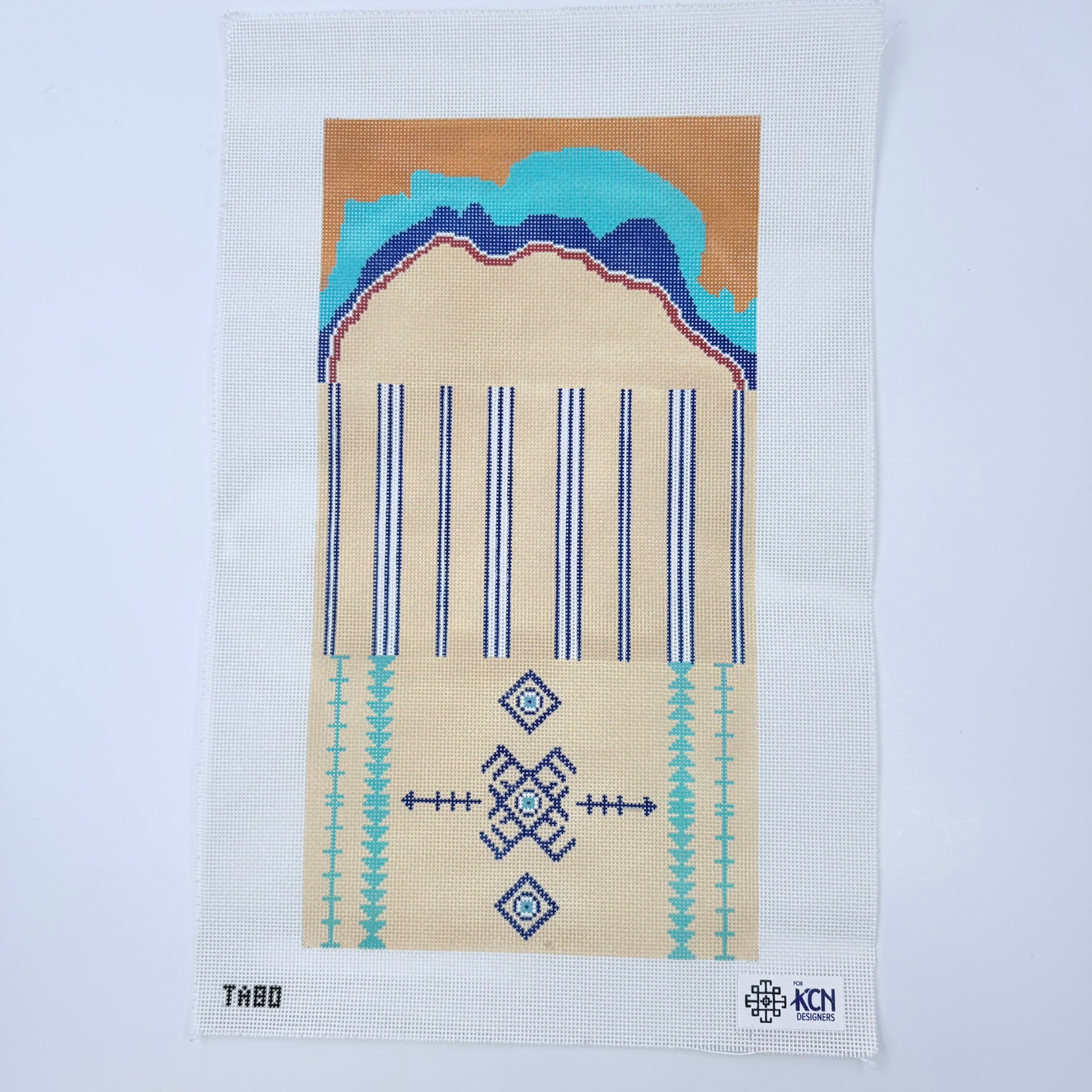 Traveler Clutch Canvas - KC Needlepoint