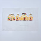Pineapple Gingerbread House Canvas - KC Needlepoint