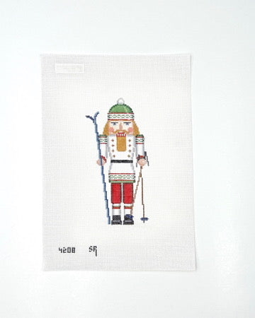 IN SHOP: Skiier Nutcracker Class - KC Needlepoint
