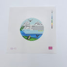 Alaska Cruise Travel Round Canvas - KC Needlepoint