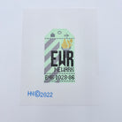 Newark Vintage Travel Tag Canvas - KC Needlepoint