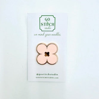 Pink Clover Needle Minder - KC Needlepoint