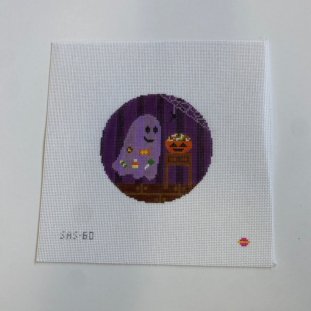 Hungry Ghostie Canvas - KC Needlepoint