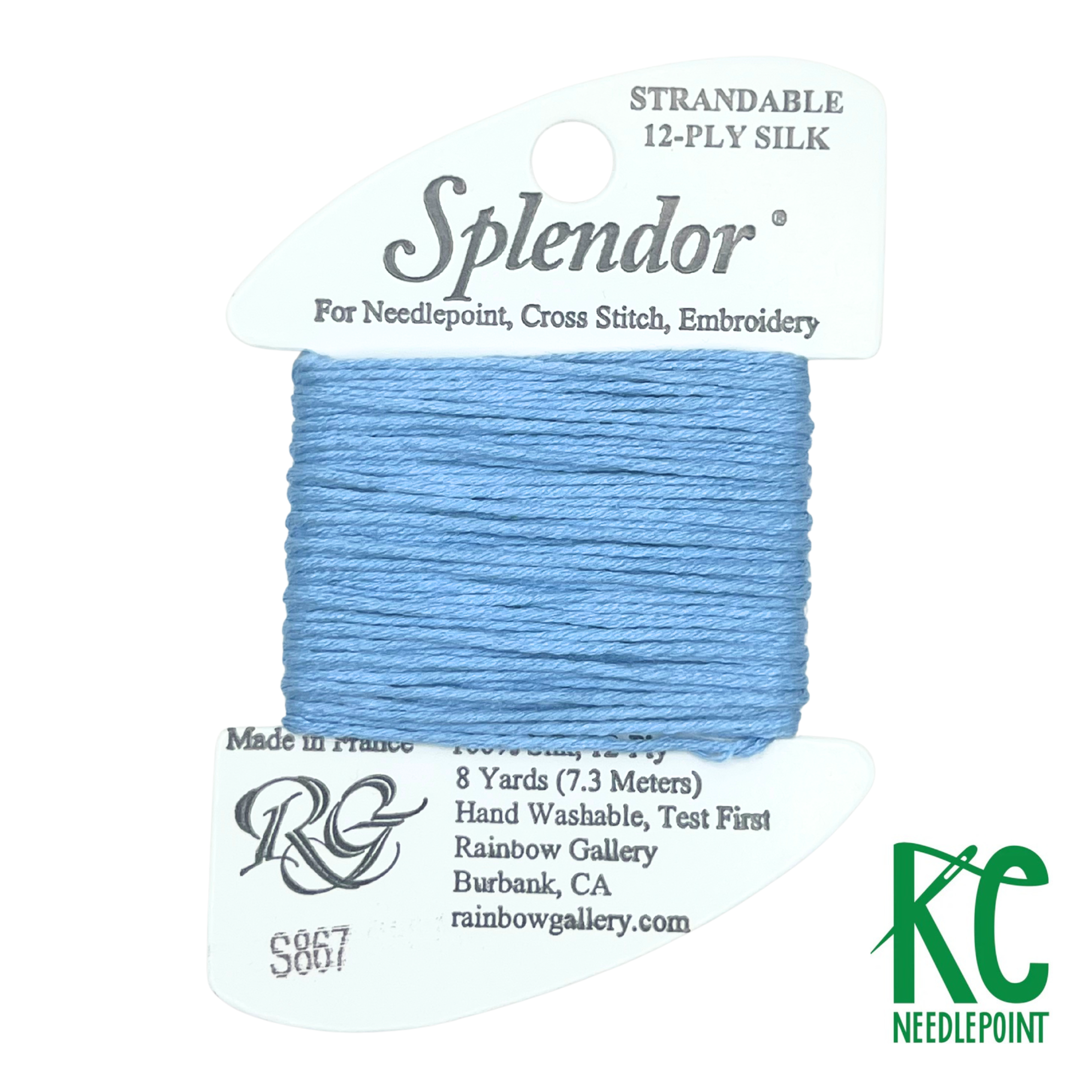 Splendor S867 Baby Blue - KC Needlepoint