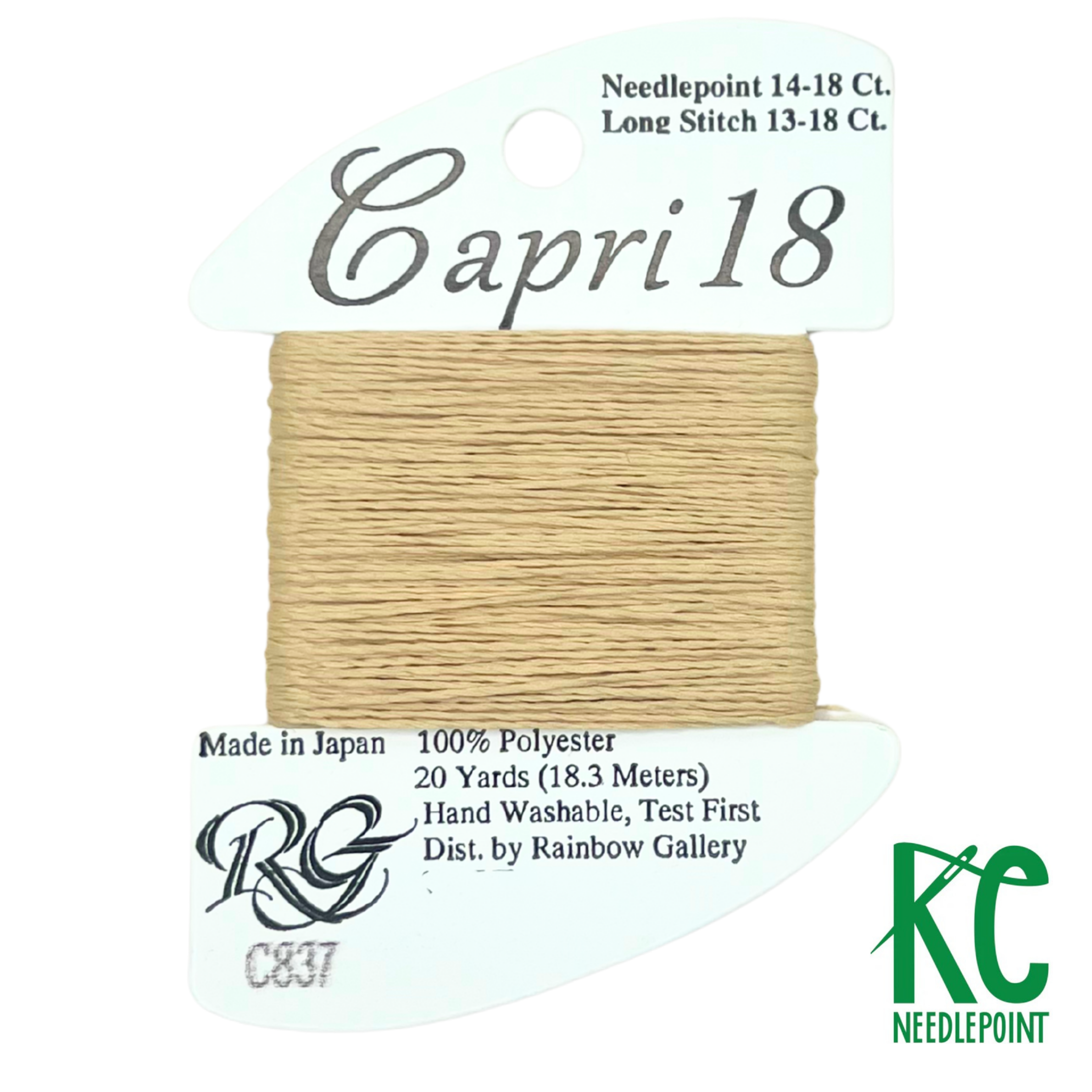 Capri 18 C837 Sand Dune - KC Needlepoint