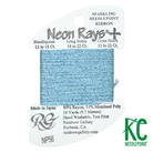 Neon Rays+ NP56 Lite Blue - KC Needlepoint