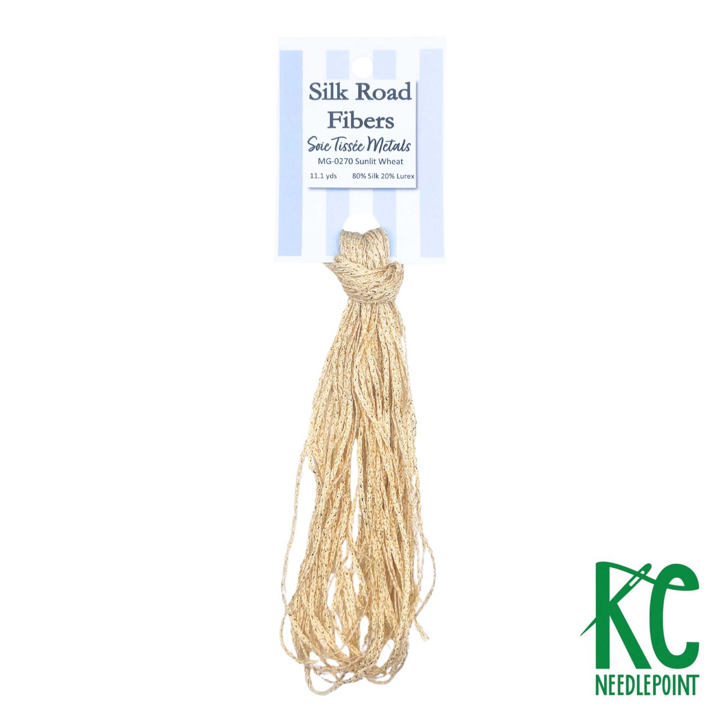 Soie Tissée Metals MG0270 Sunlit Wheat - KC Needlepoint