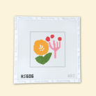 Wild Bloom Coaster Kit - KC Needlepoint