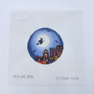 Hallows Eve Town Ornament Canvas - KC Needlepoint