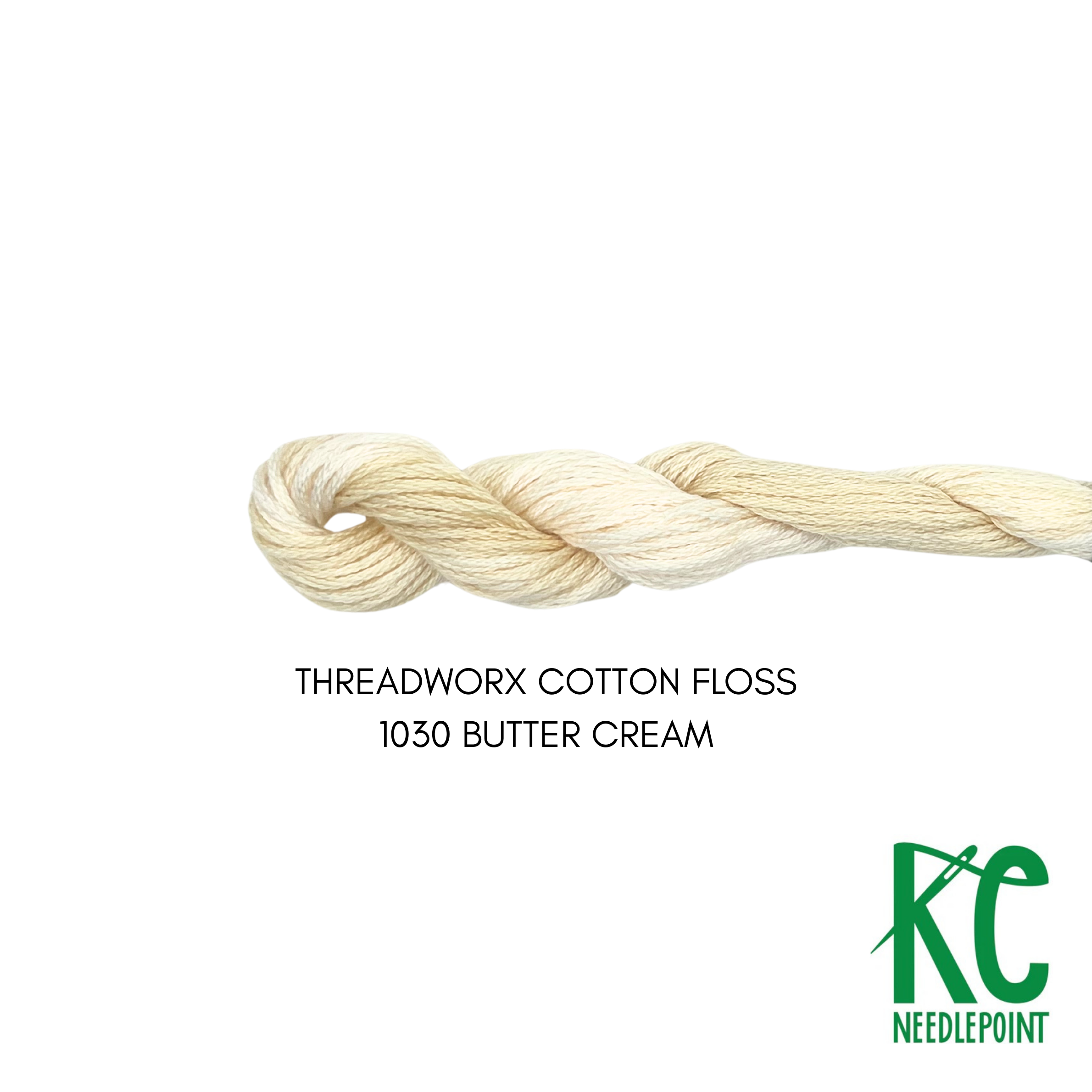 ThreadworX Cotton Floss 1030 Butter Cream - KC Needlepoint