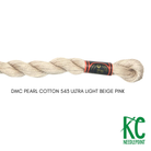 DMC 3 Pearl Cotton 543 Ultra Light Beige Pink - KC Needlepoint