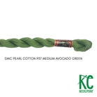 DMC 5 Pearl Cotton 937</br>Medium Avocado Green - KC Needlepoint