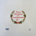 First Christmas as Grandparents Canvas - KC Needlepoint