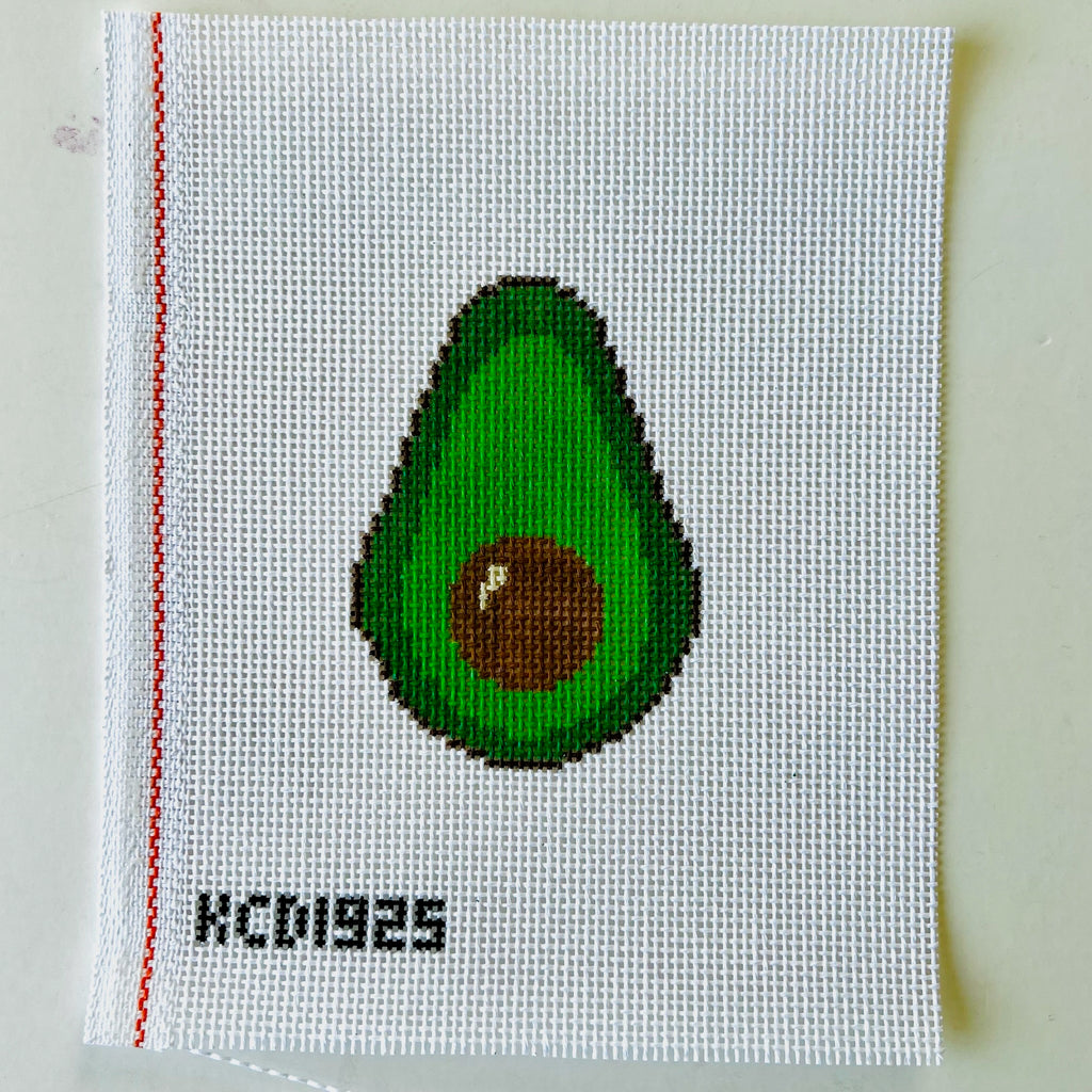 Avocado Canvas - KC Needlepoint