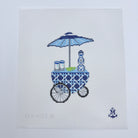 Tequila Cart Canvas - KC Needlepoint