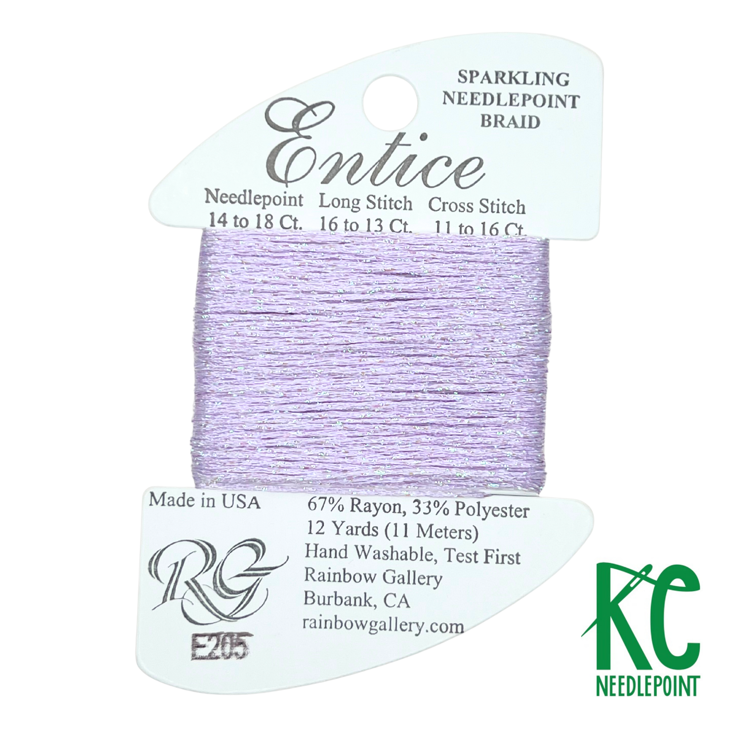 Entice E205 Sweet Pea - KC Needlepoint