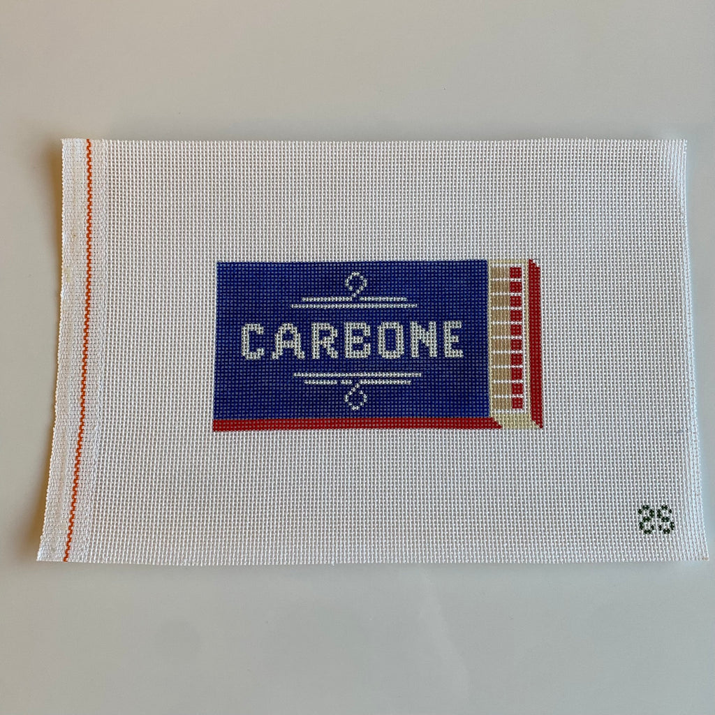 Carbone Matchbook Canvas - KC Needlepoint