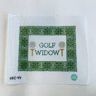 Golf Widow Canvas - KC Needlepoint