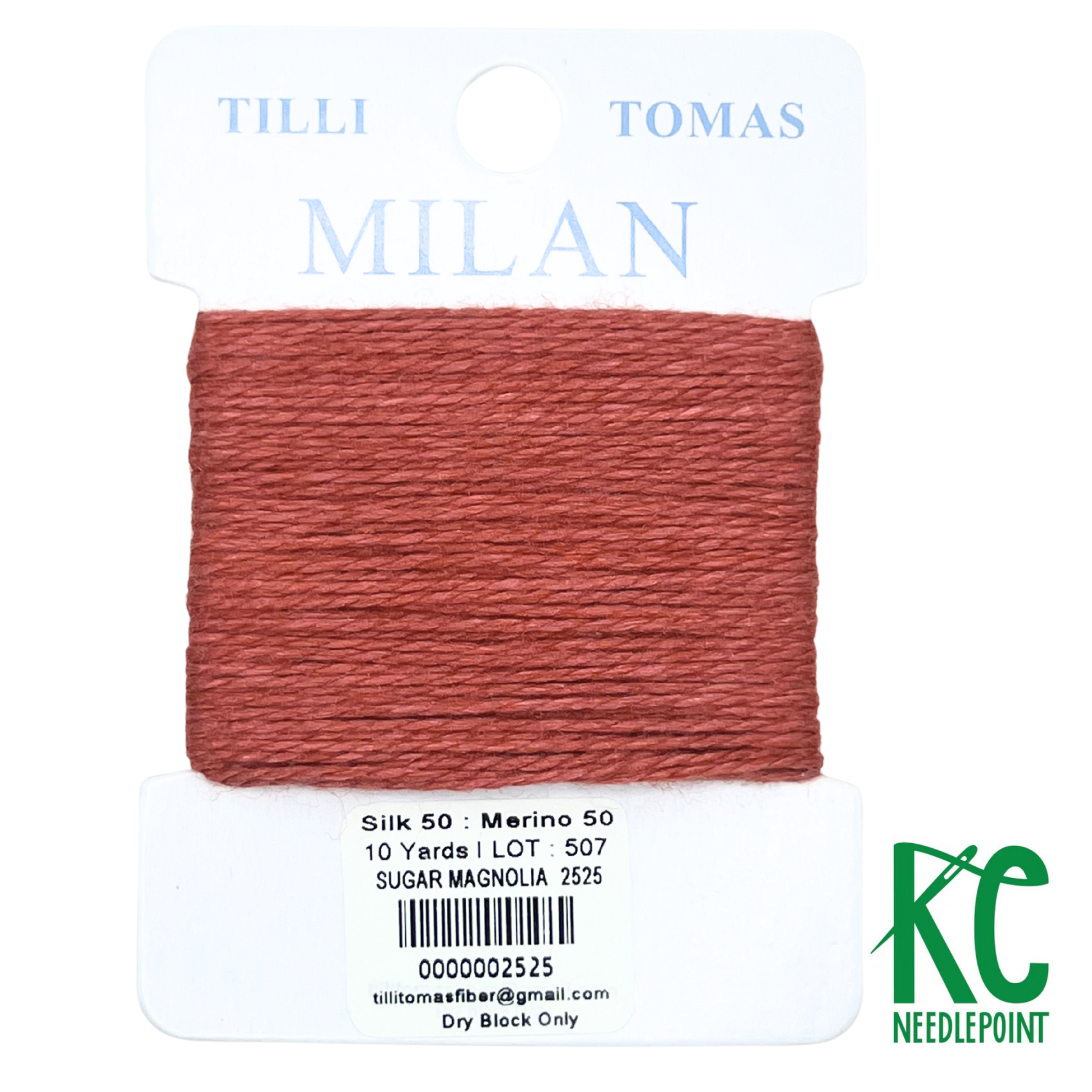 Milan Card 2525 Sugar Magnolia - KC Needlepoint
