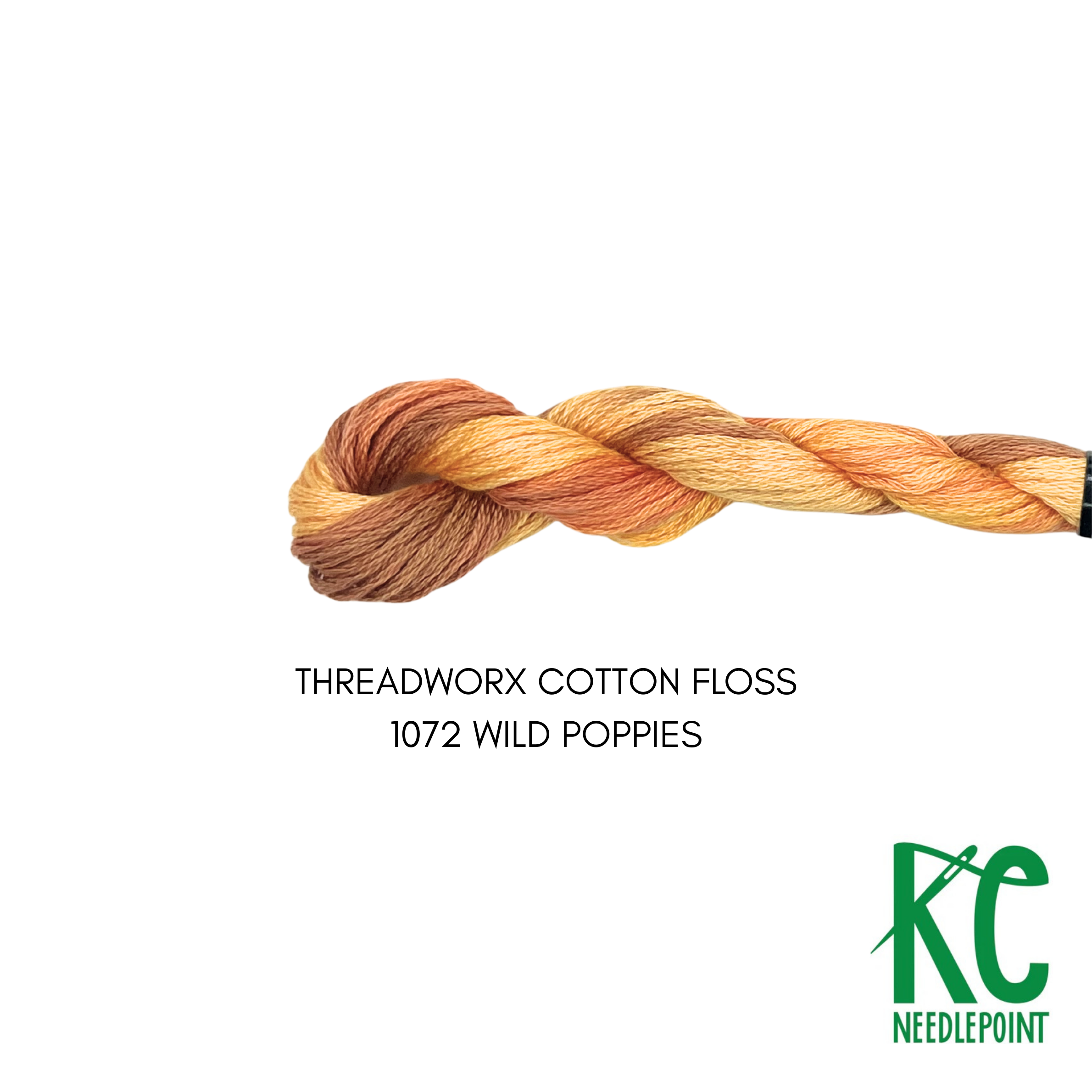 ThreadworX Cotton Floss 1072 Wild Poppies - KC Needlepoint