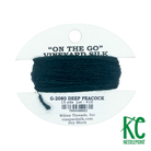 Vineyard Silk Card G2080 Deep Peacock - KC Needlepoint