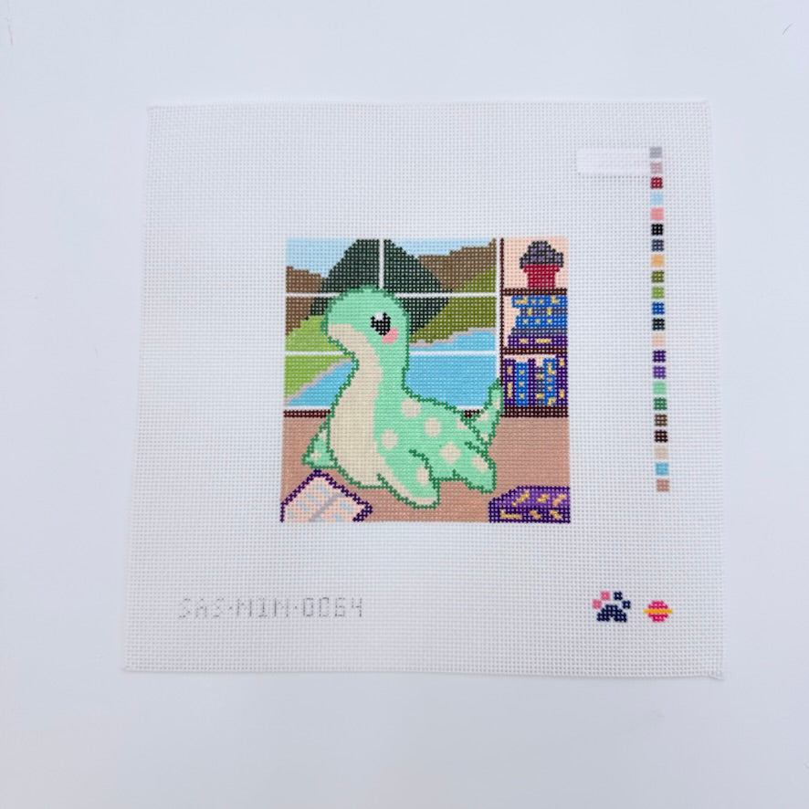 Nessie's House Canvas - KC Needlepoint