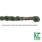 DMC 5 Pearl Cotton 936 Very Dark Avocado Green - KC Needlepoint