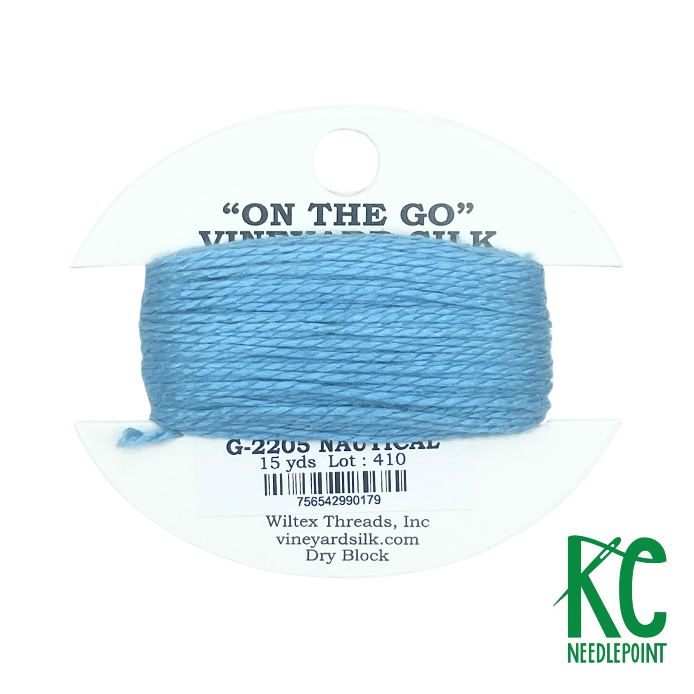 Vineyard Silk Card G2205 Nautical - KC Needlepoint