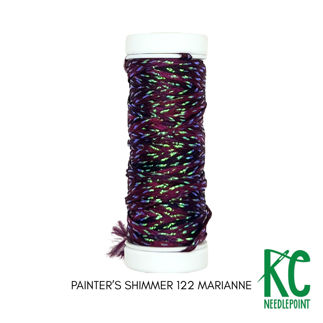 Painter's Shimmer 122 Marianne - KC Needlepoint
