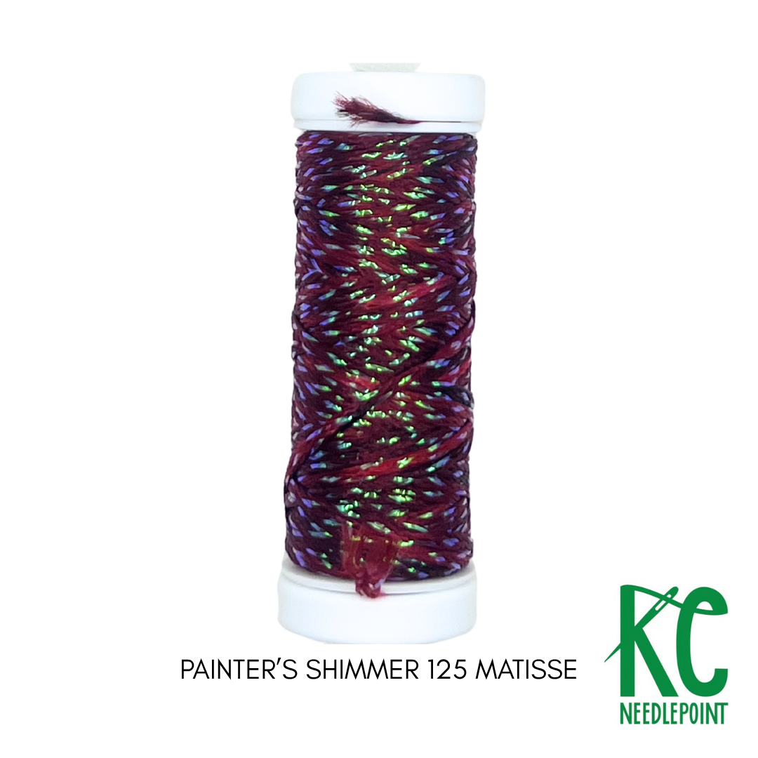 Painter's Shimmer 125 Matisse - KC Needlepoint