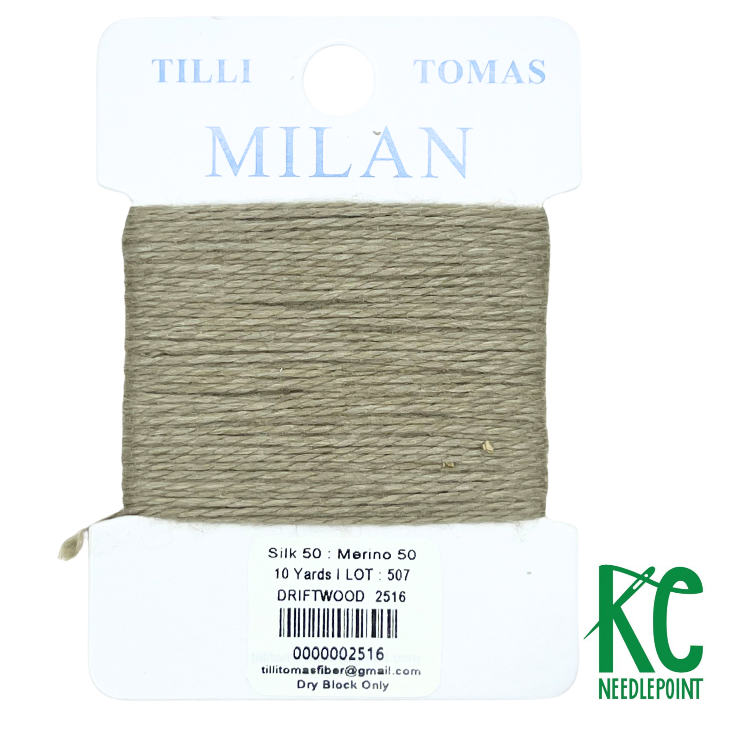 Milan Card 2516 Driftwood - KC Needlepoint