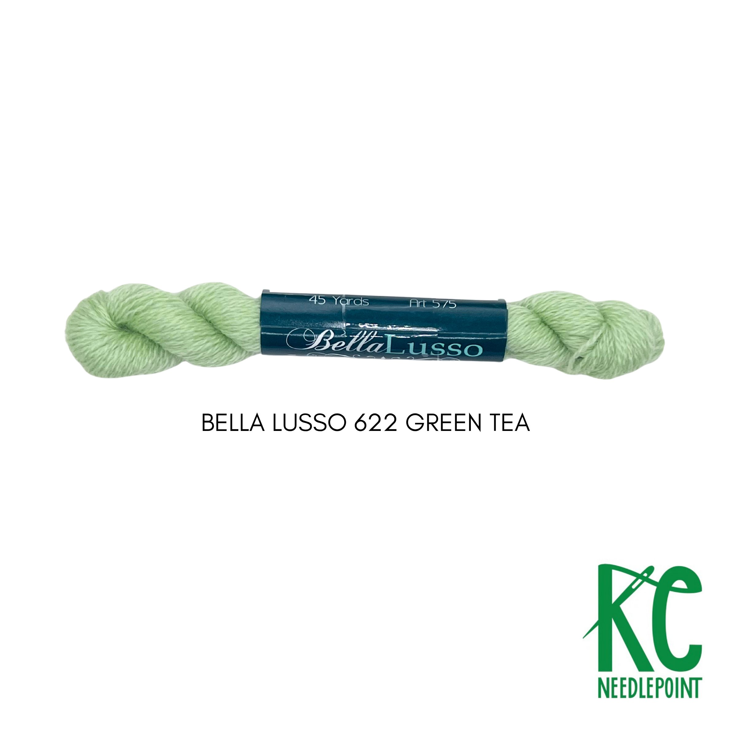 Bella Lusso Merino Wool 622 Green Tea - KC Needlepoint