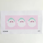 Santa Face Trio Needlepoint Kit - KC Needlepoint