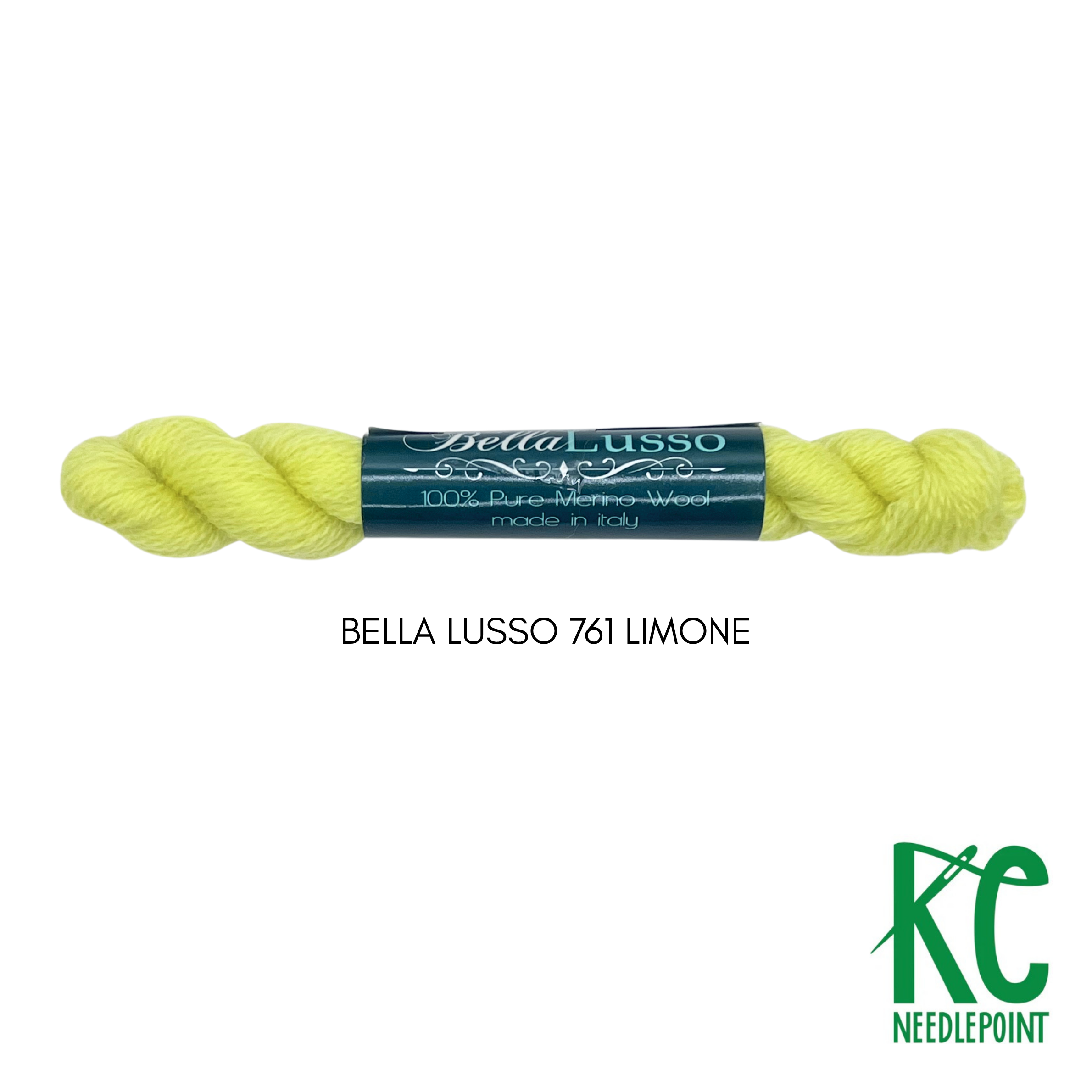 Bella Lusso Merino Wool 761 Limone - KC Needlepoint