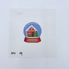 Snow Globe Gingerbread Canvas - KC Needlepoint