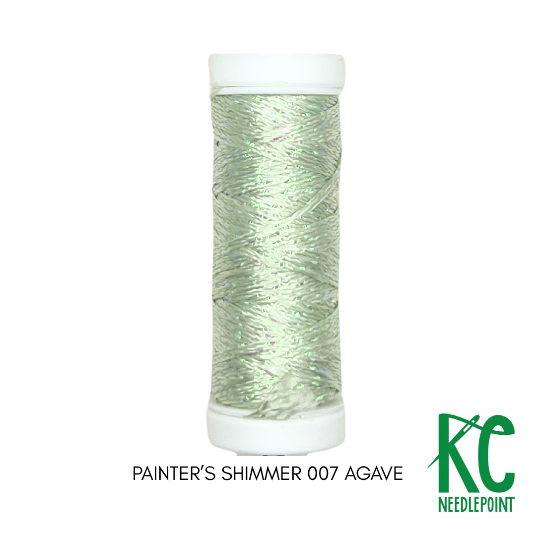 Painter's Shimmer 007 Agave - KC Needlepoint