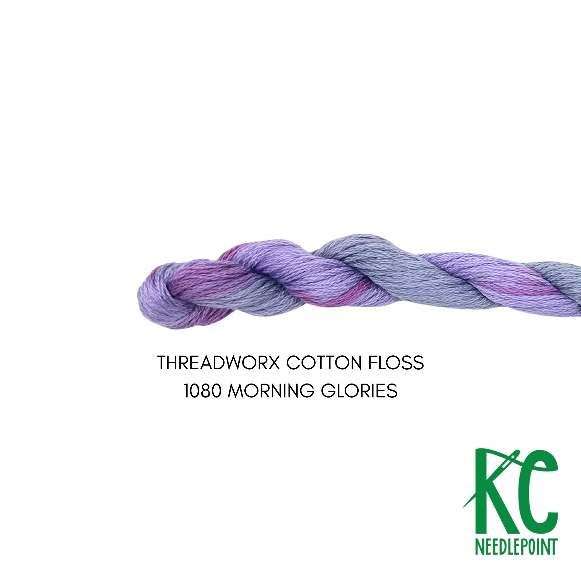 ThreadworX Cotton Floss 1080 Morning Glories - KC Needlepoint