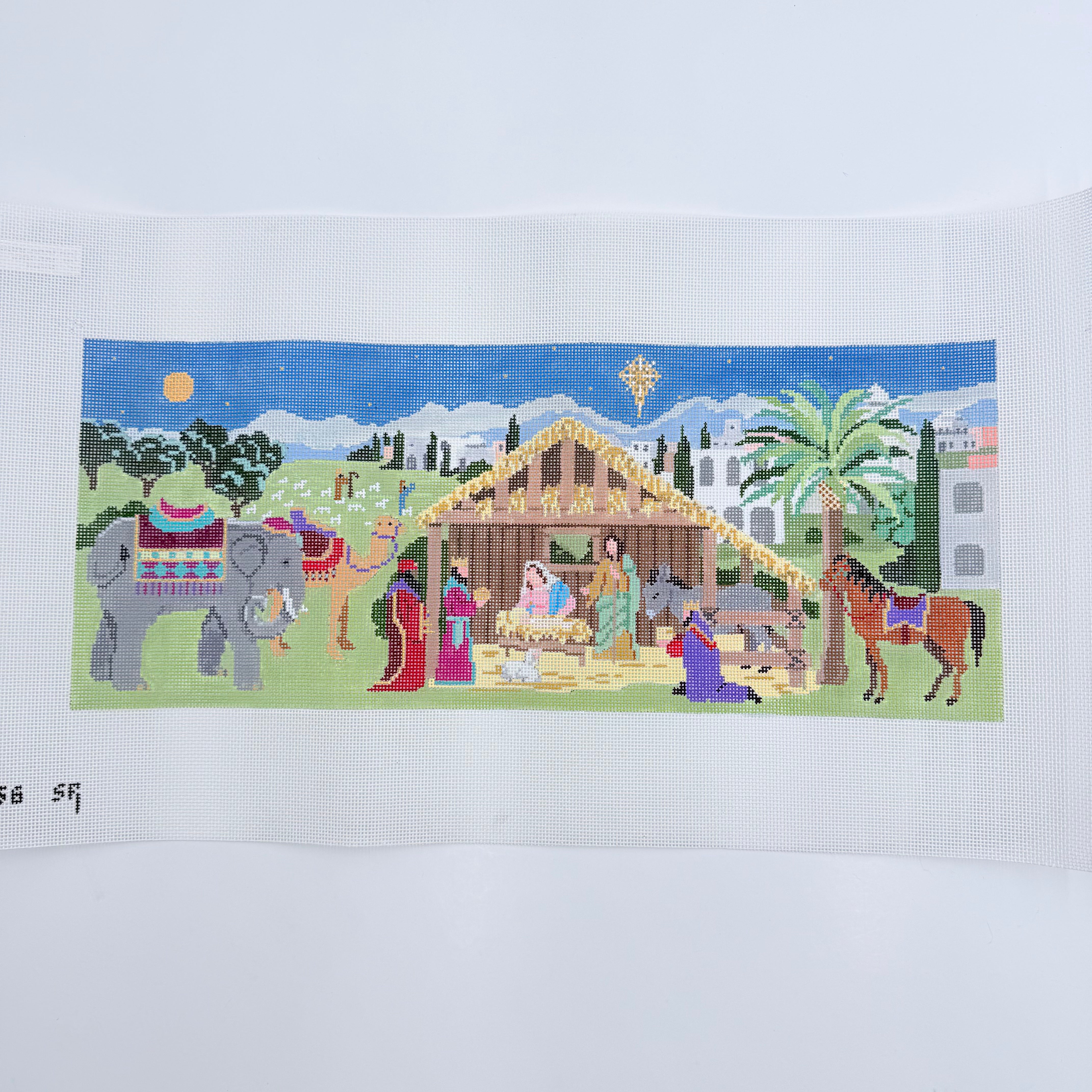 Nativity Canvas - KC Needlepoint