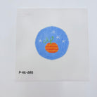Pumpkin Round Canvas - KC Needlepoint