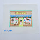 Christmas Village Bakery Canvas - KC Needlepoint