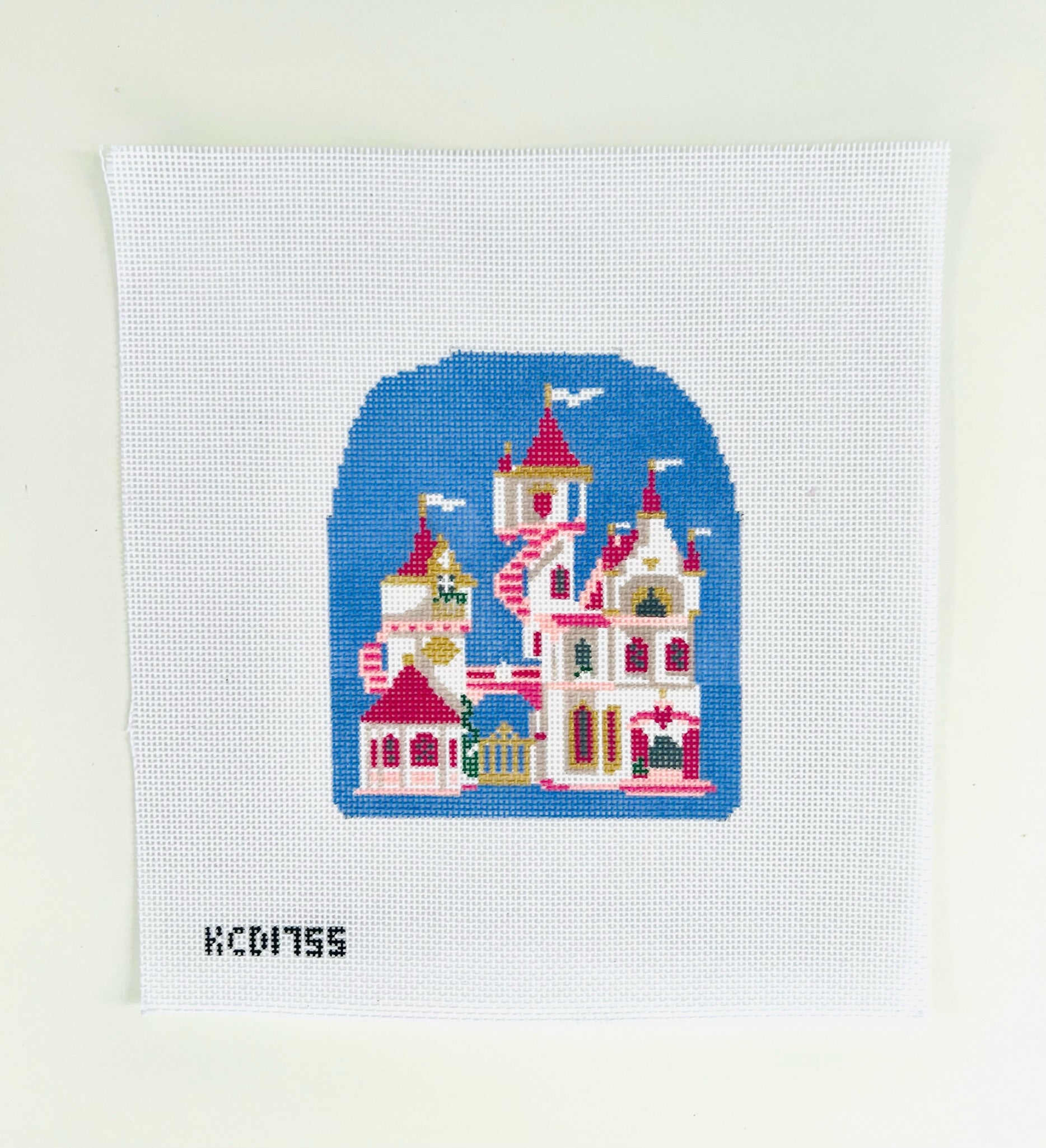 Princess Castle Canvas - KC Needlepoint
