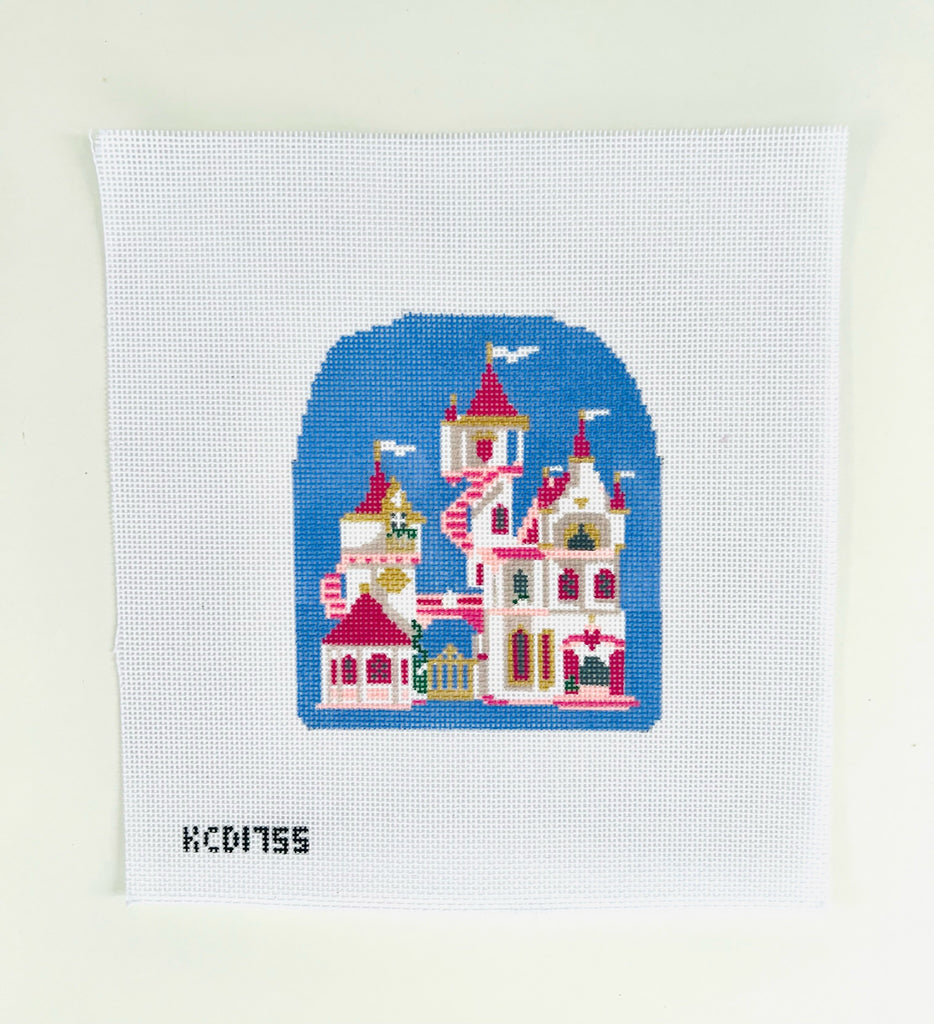 Princess Castle Canvas - KC Needlepoint