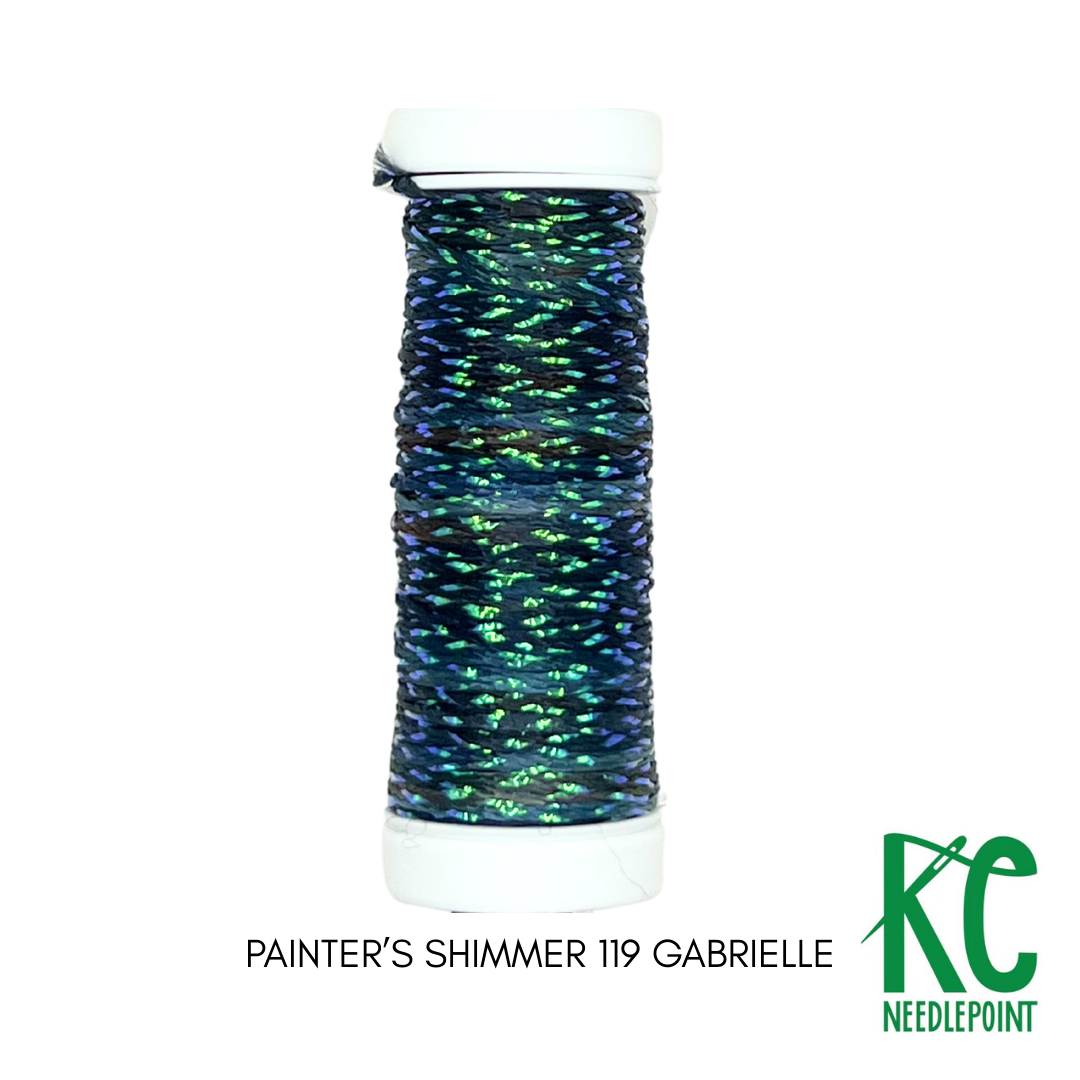 Painter's Shimmer 119 Gabriele - KC Needlepoint