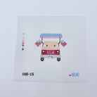 USA Golf Cart Canvas - KC Needlepoint