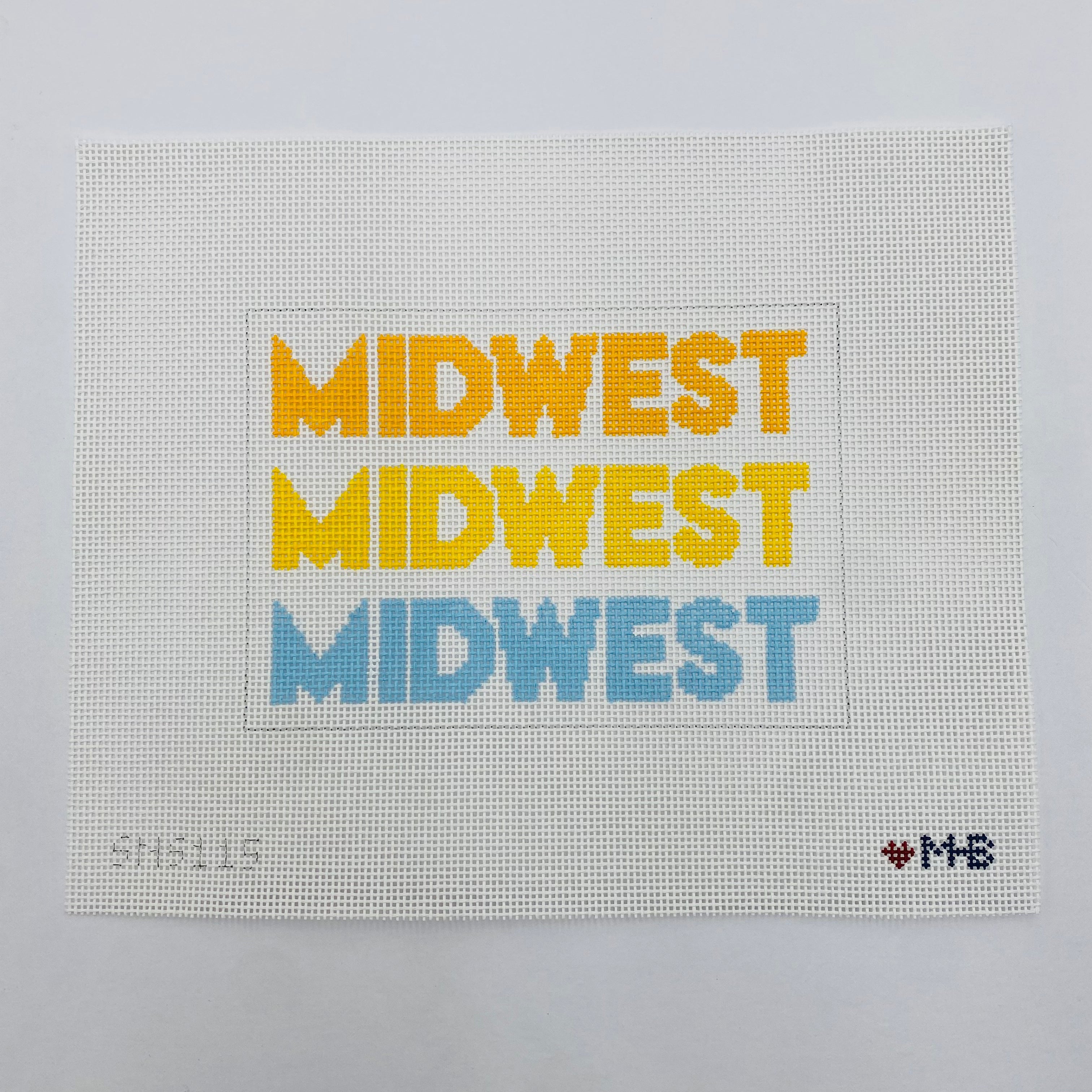 Midwest Midwest Midwest Canvas - KC Needlepoint