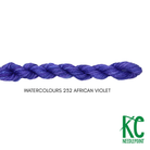 Watercolours 232 African Violet - KC Needlepoint