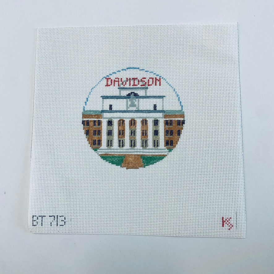 Davidson Round Canvas - KC Needlepoint