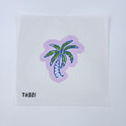 Palm Tree Ornament Canvas - KC Needlepoint