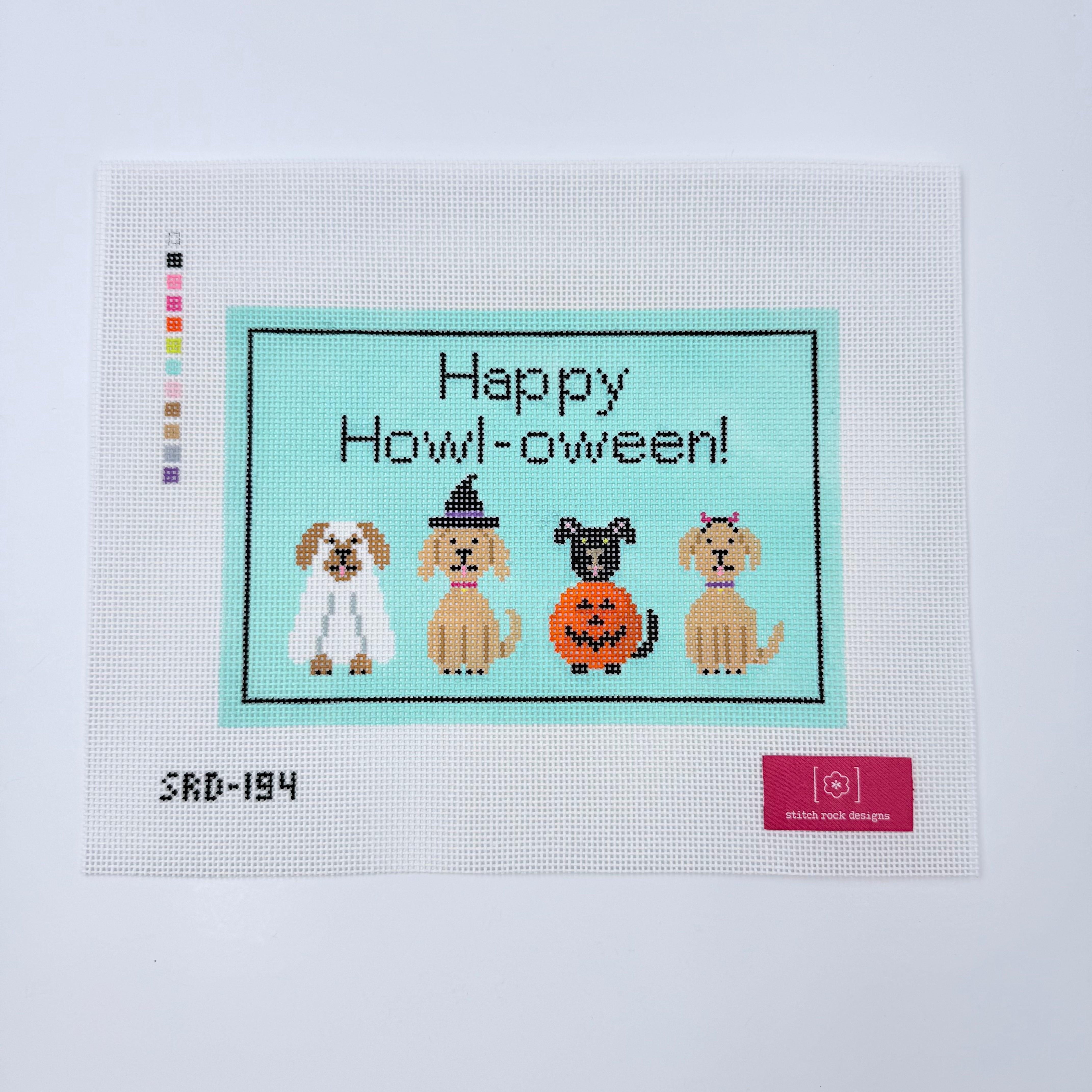 Happy Howl-oween! Canvas - KC Needlepoint